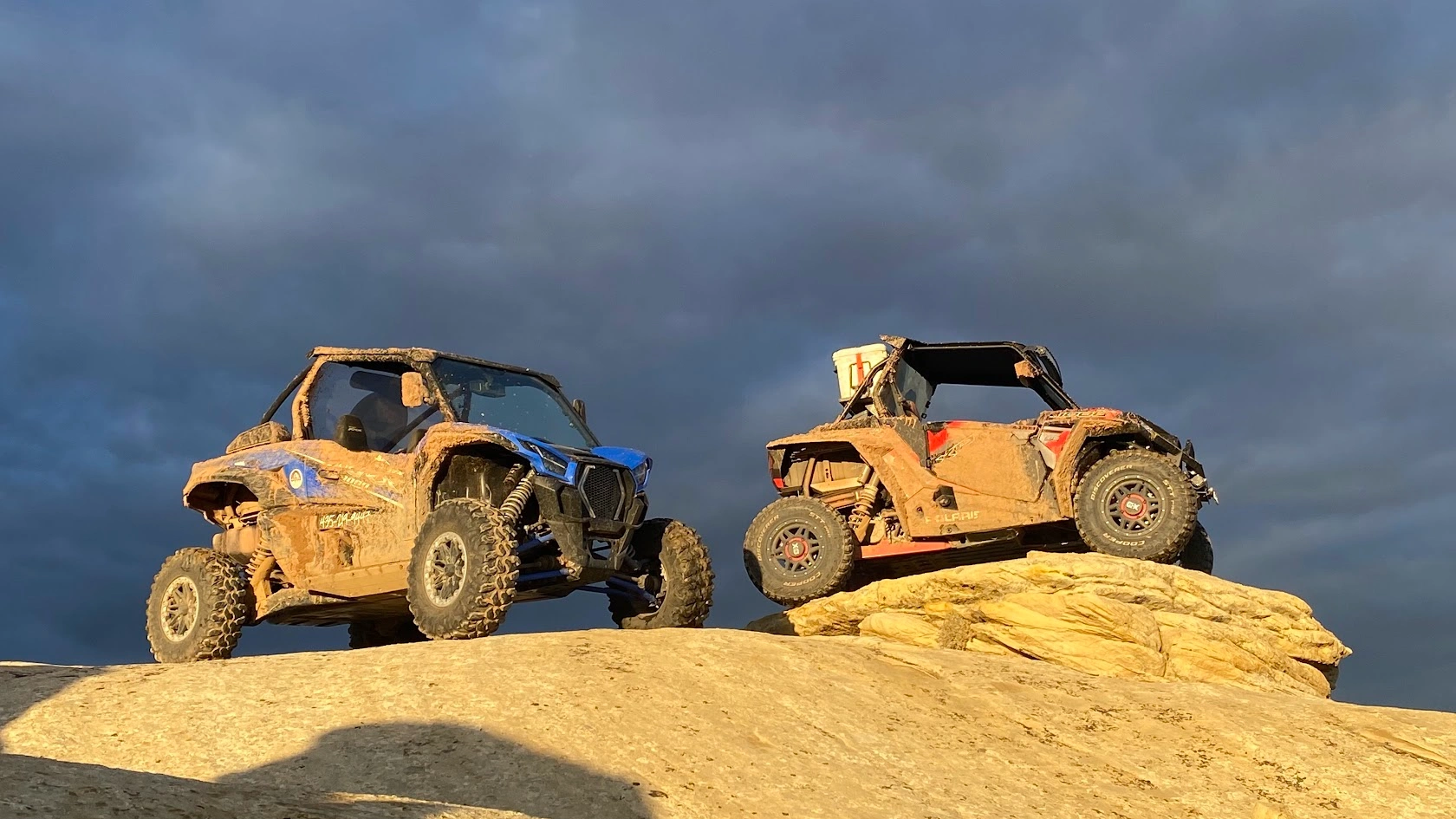 After a Muddy Experience on guided UTV tour Adventure Tours Vernal