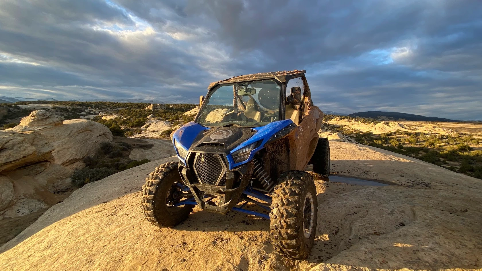On top of the World on Adventure Tours Vernal backcountry tour