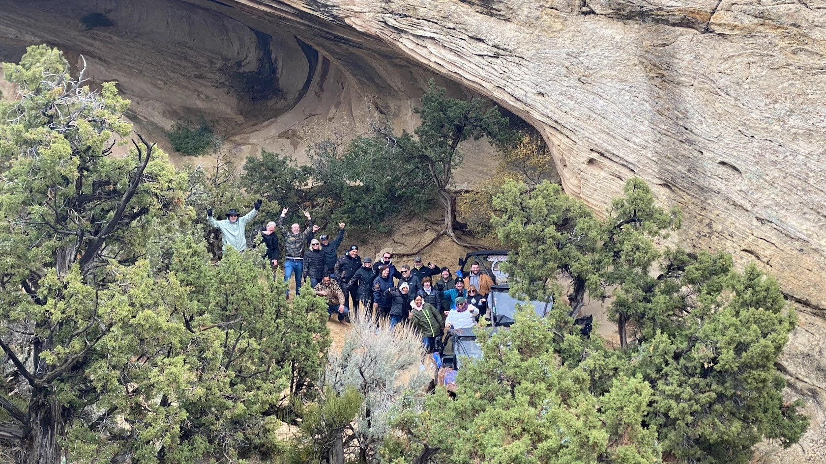 Group adventure tour in Vernal Utah side-by-side UTVs