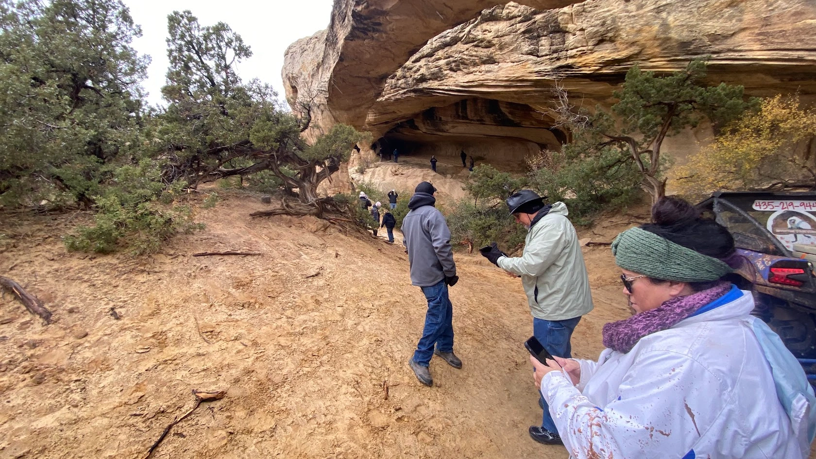 Group adventure tour in Vernal Utah side-by-side UTVs