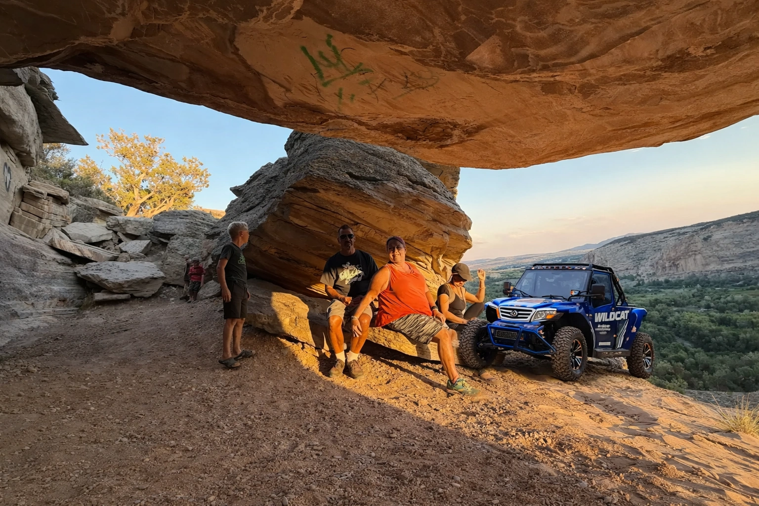 Family fun on Kawasaki KRX 1000 side-by-side tour Vernal Utah