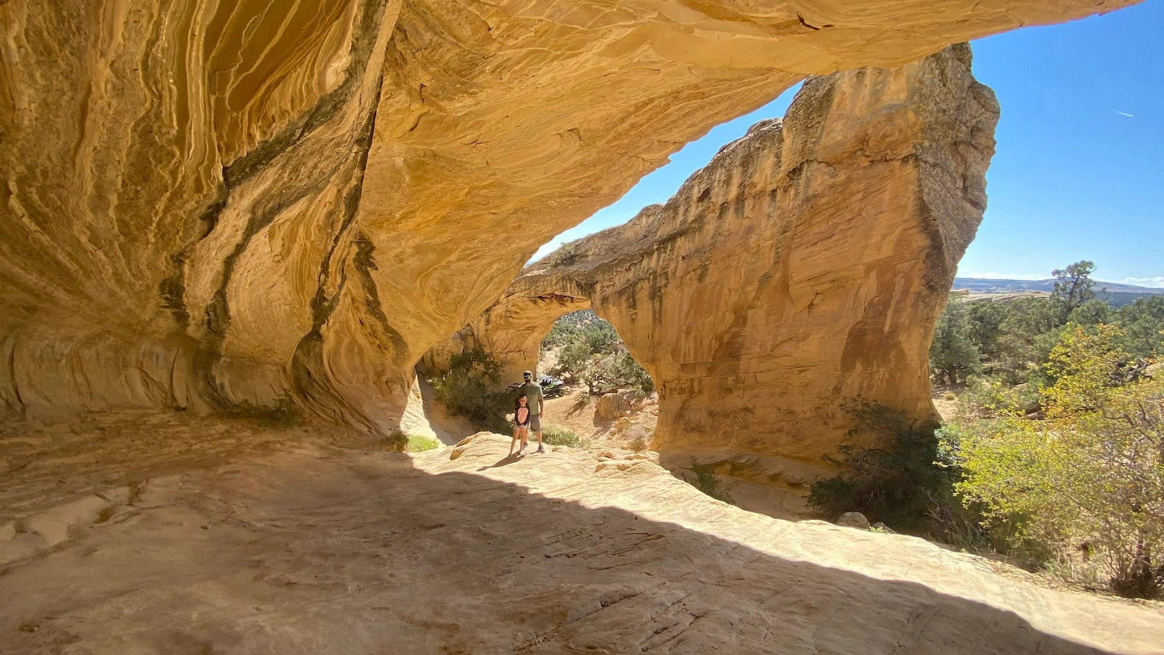 Extreme trail on backcountry UTV tour near Vernal Utah