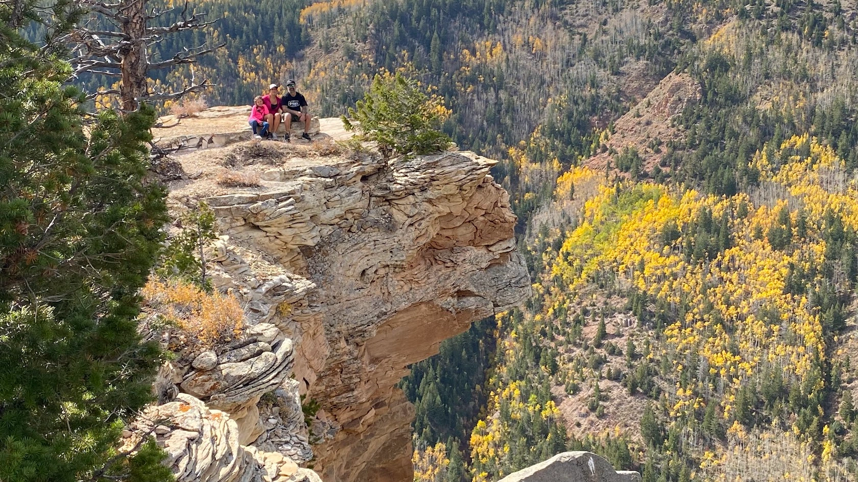 Scenic vista on backcountry UTV trail Vernal Utah