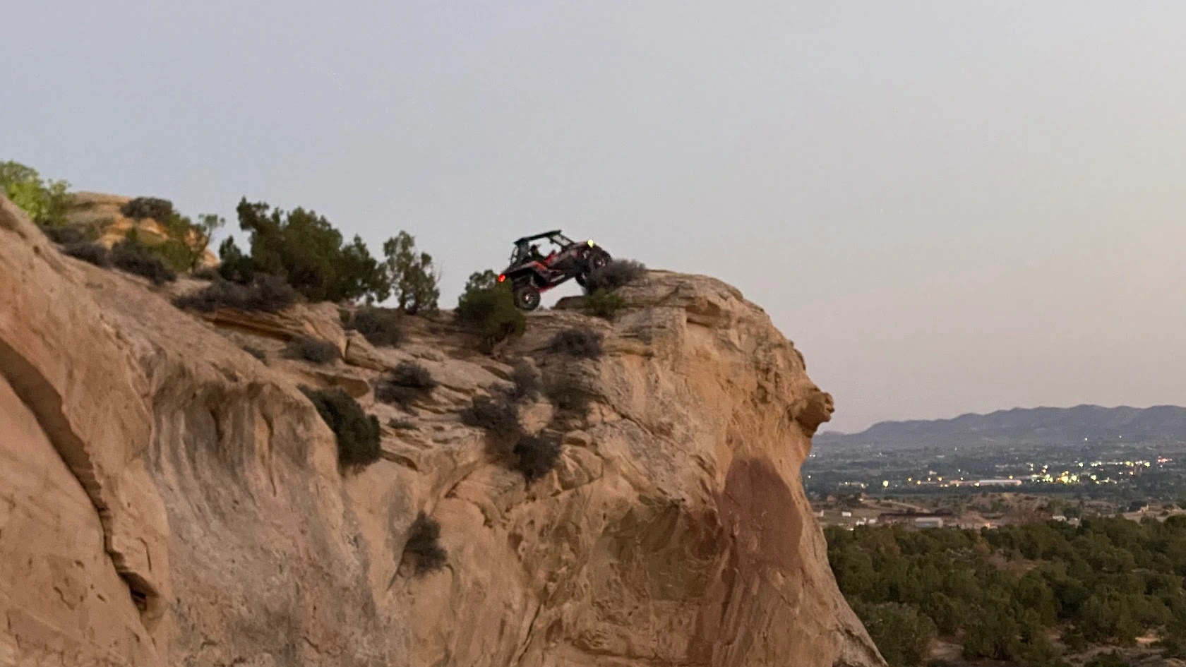Panoramic View on guided UTV tour near Vernal Utah